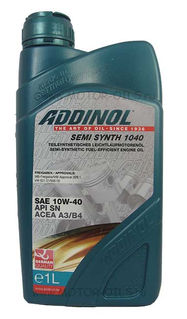 ADDINOL SEMI SYNTH 1040 SAE 10W-40 (1_)