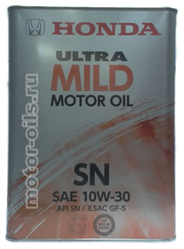 HONDA ULTRA MILD SN 10W-30 (4_/OEM:08219-99974)