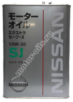 NISSAN EXTRA SAVE•X 10W-30 SJ (4_/OEM:KLAJ2-10304)