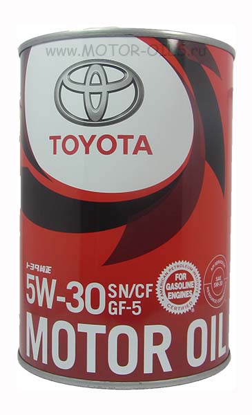 TOYOTA MOTOR OILS 5W-30 SP/GF-6A (1_/OEM:08880-13706)