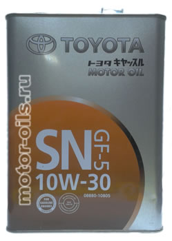 TOYOTA Motor Oil SN 10W-30 (4_/OEM:08880-10805)