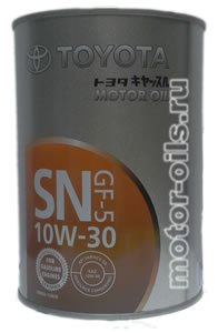 TOYOTA Motor Oil SN 10W-30 (1_/OEM:08880-10806)