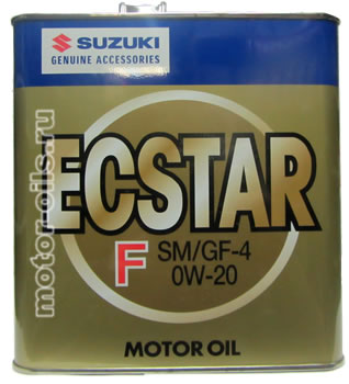 SUZUKI ECSTAR F SM/GF-4 0W-20 (3_/OEM:99000-21A70-036)