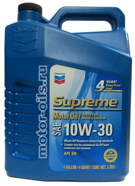 Chevron Supreme 10W-30 (3.785_)