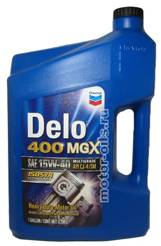 Chevron Delo 400 MGX SAE 15W-40 (3.785_)