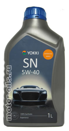 YOKKI Experience SN 5W-40 100% Synthetic (1_)