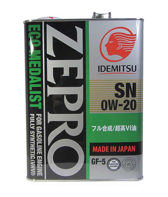 IDEMITSU ZEPRO ECO MEDALIST 0W-20 (4_)