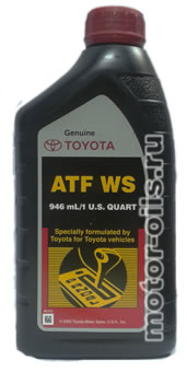 TOYOTA ATF WS (0,946_/OEM:00289-ATFWS)