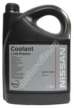 Nissan coolant l250 premix