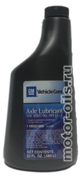 GM Axle Lubricant SAE 80W-90 GL-5 (0,68_/OEM:1#89021669)