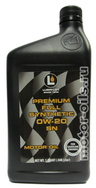 Lubri-Loy Premium Full Synthetic 0w-20 SN (0,946_)