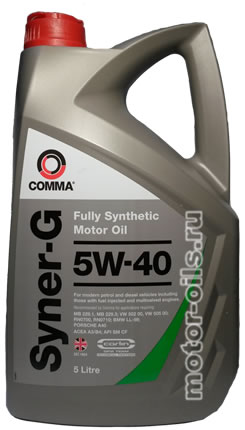 COMMA Syner-G 5W-40 (5_)