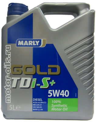 MARLY Gold TDi-S+ 5w-40 (5_)