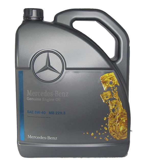 Mercedes-Benz Genuine Engine Oil SAE 5W-40 MB 229.3 (5_/OEM:A000989200712FAER)