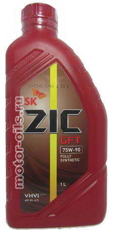 ZIC GFT 75W-90 FULLY SYNTHETIC (1_)