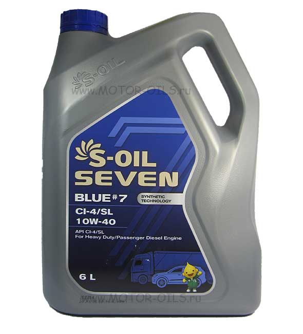 S-OIL 7 BLUE#7 10W-40 (6_)