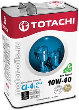 TOTACHI Eco Diesel CI-4 10W-40 (4_)