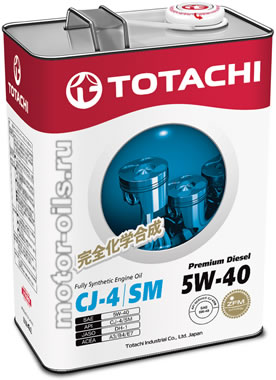 TOTACHI Premium Diesel CJ-4/SM 5W-40 (4_)