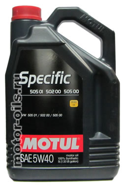 MOTUL Specific 505 01/502 00 SAE 5W-40 (5_)