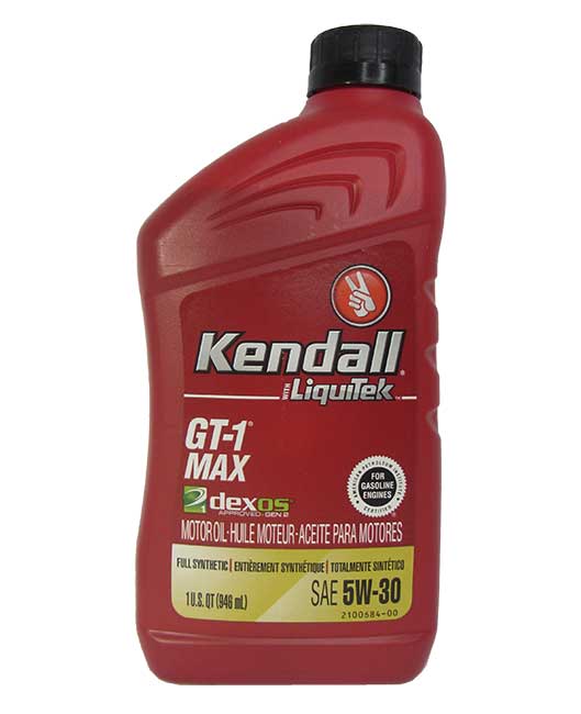 Kendall GT-1 MAX Full Synthetic SAE 5W-30 (946_)