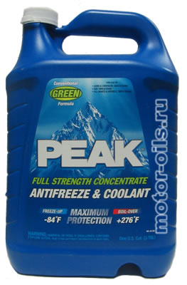 PEAK GREEN Full Strength Concentrate Antifreeze & Coolant (3,78_)