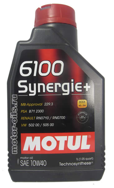 MOTUL 6100 Synergie+ SAE 10W-40 (1_)