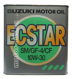 SUZUKI ECSTAR SM/GF-4/CF 10W-30 (3_/OEM:99000-21920-037)