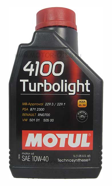 MOTUL 4100 Turbolight SAE 10W-40 (1_)