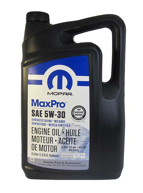 Mopar MaxPro SAE 5W-30 (5_/OEM:68518205AA)