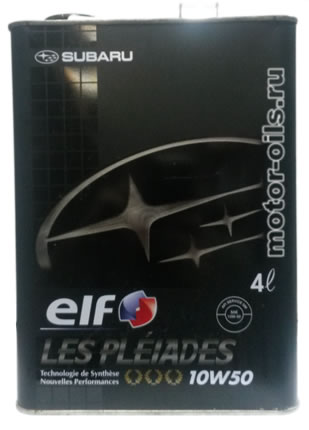 SUBARU ELF LES PLEIADES 10W50 (4_)