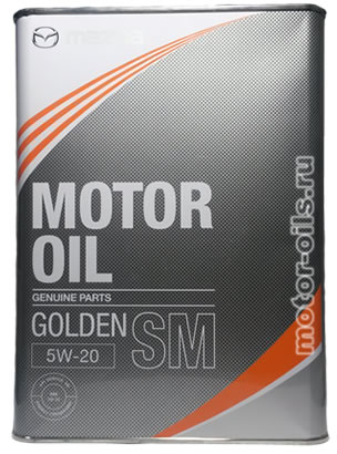 MAZDA MOTOR OIL GOLDEN SM 5W-20 (4_/OEM:K004W0511J)