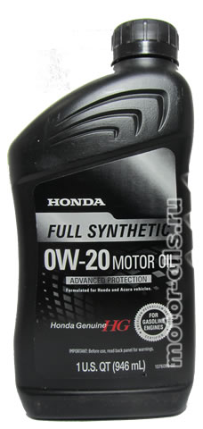 HONDA Full Synthetic Motor Oil 0W-20 (946_/OEM:08798-9063)