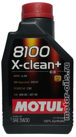 MOTUL 8100 X-clean+ C3 SAE 5W-30 (1_)