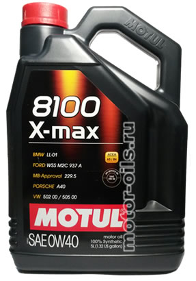 MOTUL 8100 X-max SAE 0W-40 (5_)