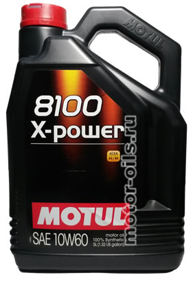 MOTUL 8100 X-power SAE 10W-60 (5_)