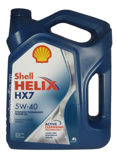 SHELL HELIX HX7 5W-40 (4_)