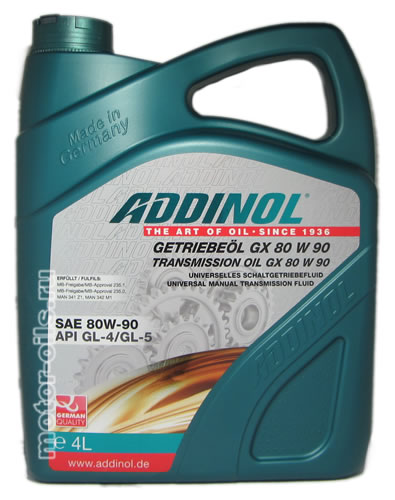 Addinol Getriebeol GX 80W90 (4_)