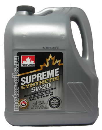 Petro-Canada Supreme Synthetic 5W-20 (4_)