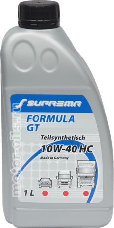 SUPREMA FORMULA GT 10W-40 HC (1_)