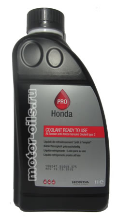 HONDA PRO COOLANT READY TO USE type 2 (1_/OEM:08CLA-G01-6S1)