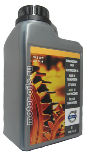 VOLVO TRANSMISSION OIL SAE 75W API GL-4 (1_/OEM:1161645)