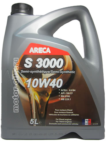 ARECA S 3000 Semi-synthetic 10W40 (5_)