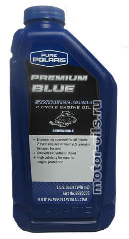 POLARIS PREMIUM BLUE 2-CYCLE ENGINE OIL (946_/OEM:2875035)