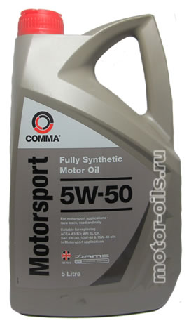 COMMA Motorsport 5W-50 (5_)