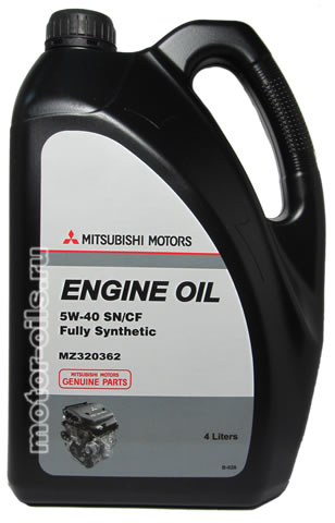 MITSUBISHI Engine Oil SAE 5W-40 SN/CF (4_/OEM:MZ320362)