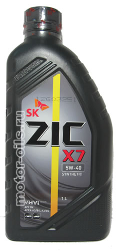 ZIC X7 5W-40 SYNTHETIC (1_)