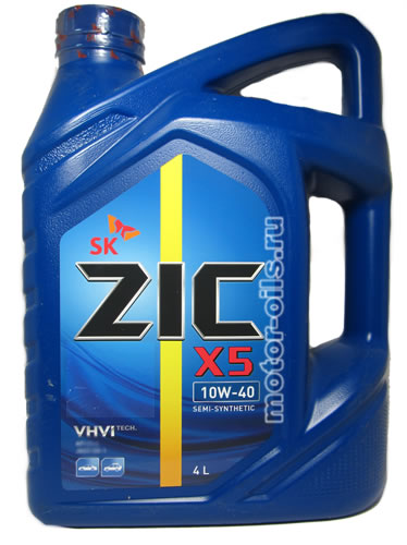 ZIC X5 10W-40 SEMI-SYNTHETIC (4_)