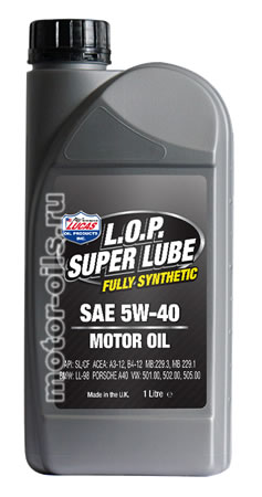 LUCAS L.O.P. SUPER LUBE SAE 5W-40 (1_)