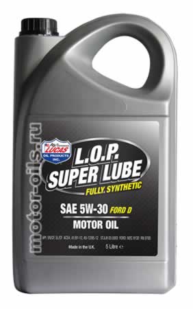 LUCAS L.O.P. SUPER LUBE SAE 5W-30 FORD D (5_)