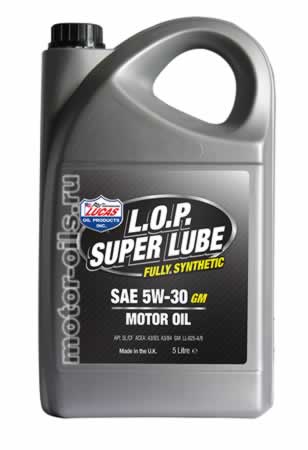 LUCAS L.O.P. SUPER LUBE SAE 5W-30 GM (5_)